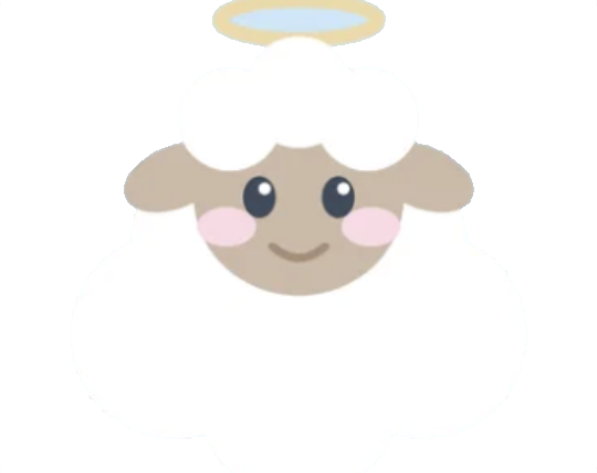 Tabitha the lamb, your gentle faith companion